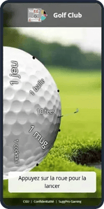 golf gaming light